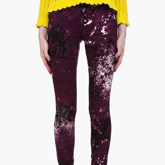 Rag & Bone THE JEAN LEGGING Galaxy Print - Picture 6 of 6